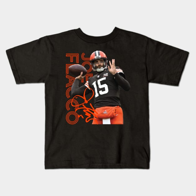 Joe Flacco Kids T-Shirt by CovpaTees